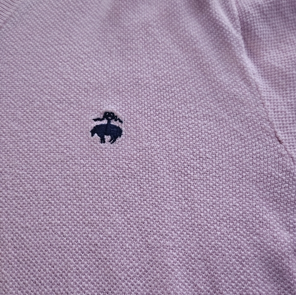 BROOKS BROTHERS SWEATER PULLOVER PINK V NECK WOMENS XL - Picture 3 of 4